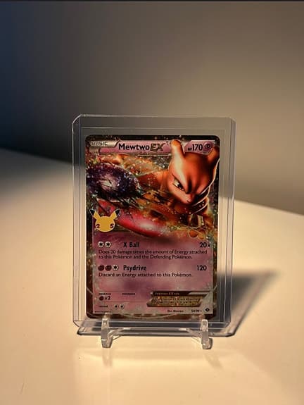 Mewtwo-EX 54/99 Celebrations: Classic Collection Pokemonkort NM