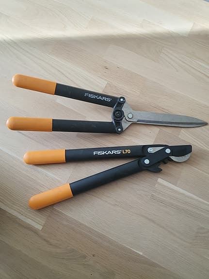 Fiskars häcksax & grensax