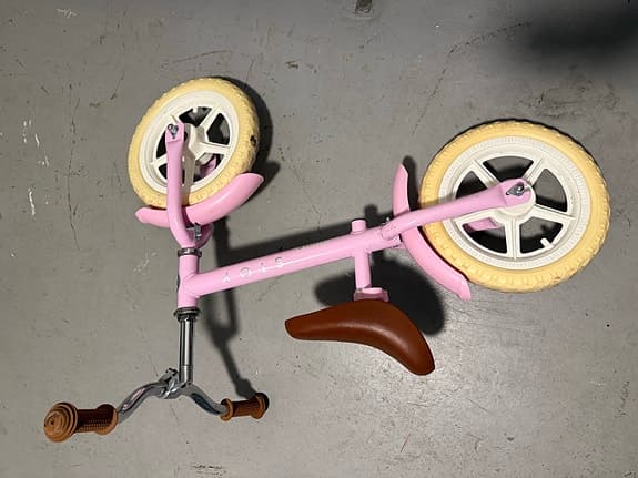 STOY Springcykel Vintage Light Pink