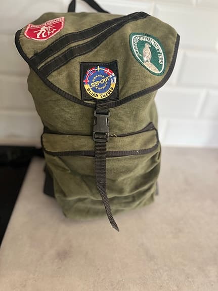 Bergans ryggsäck grön