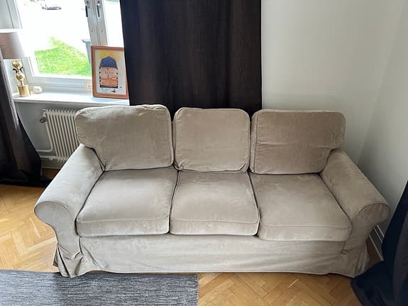 3-sitsig bäddsoffa
