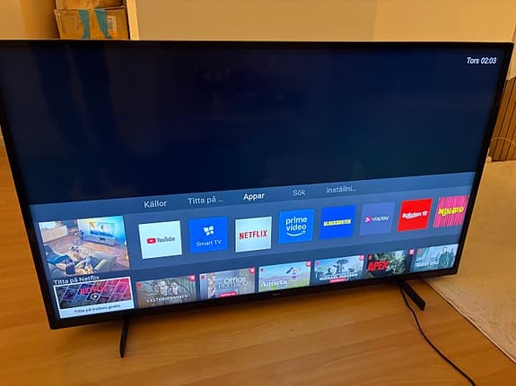 Philips 50” Smart 4K Ultra HD TV 2021