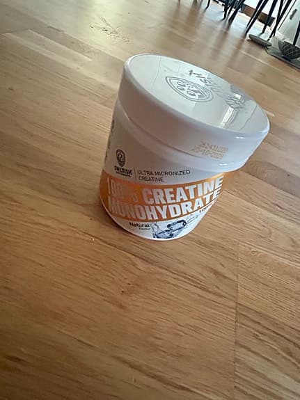 Swedish Supplements 100% Creatine Monohydrate 500g – Nästan full burk