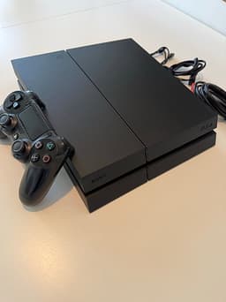 Sony Playstation 4 spelkonsol svart