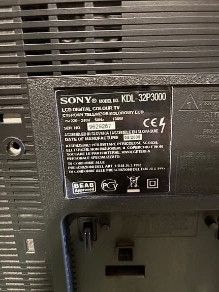 Tv LCD Sony 32tum