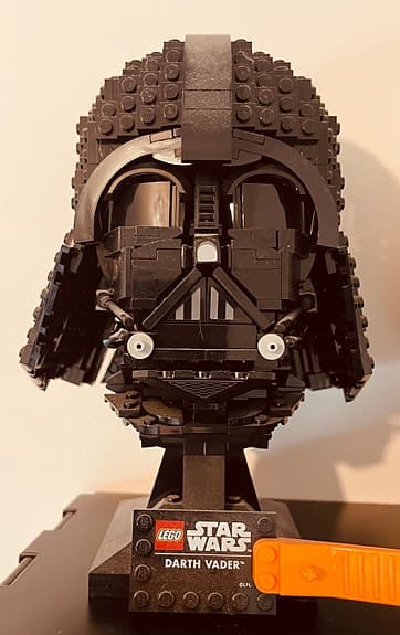 LEGO Star Wars hjälmset samlarfigurer ihopbyggda