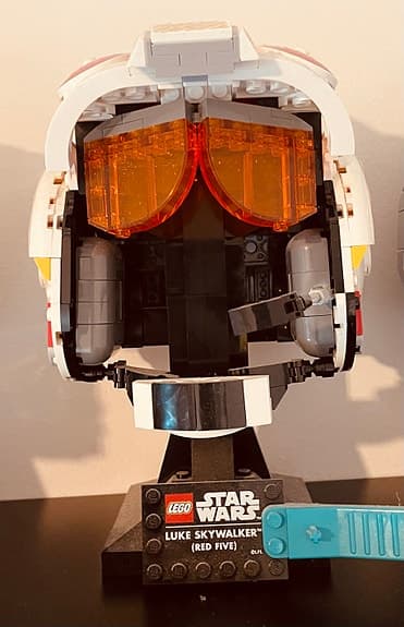 LEGO Star Wars hjälmset samlarfigurer ihopbyggda