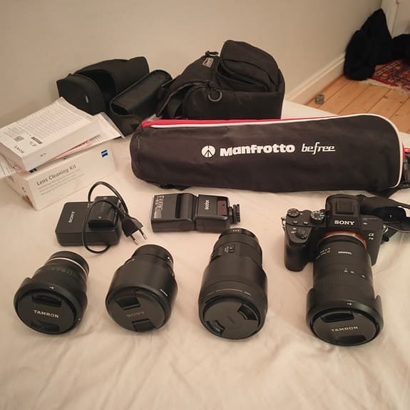 Objektiv och tillbehör till Sony A7 iii