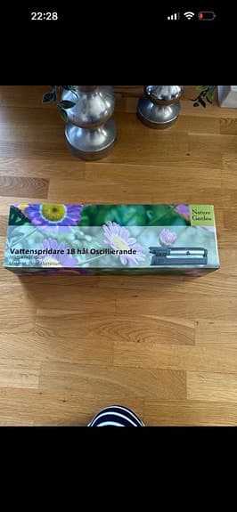 Nature Garden vattenspridare 18 hål oscillerande