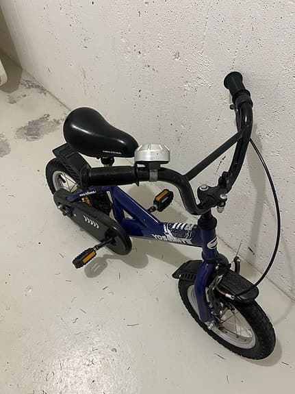 Yosemite barncykel 12” med stödhjul