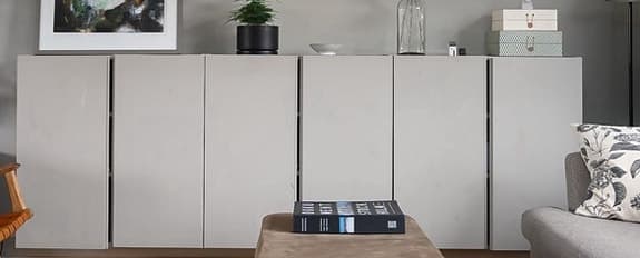 3st målade IVAR skåp IKEA
