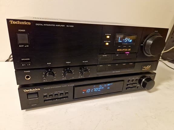 Technics Digital förstärkare funkar perfekt