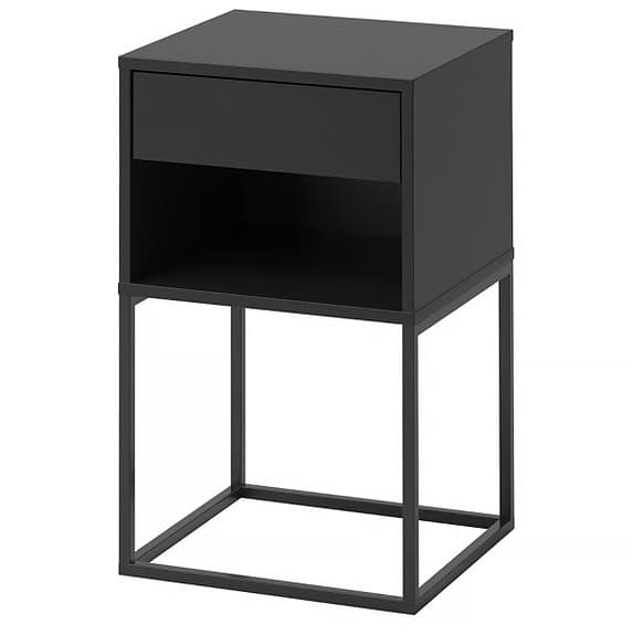 IKEA VIKHAMMER - 2 st avlastningsbord/nattduksbord mkt fint skick