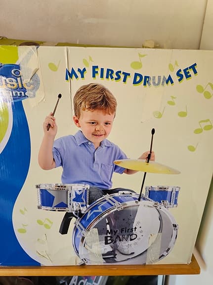 My First Drum Set trumset för barn