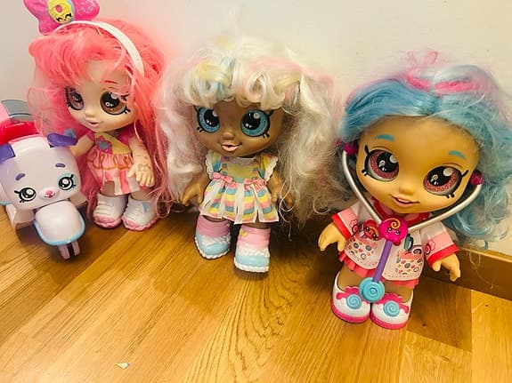 Kindi kids dockor med tillbehör