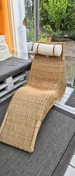 Solstol i rotting naturfärg