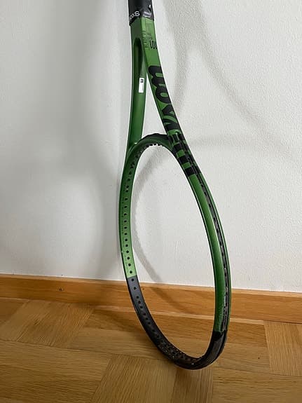 Wilson Blade 101L V8 tennisracket grön junior dam avancerad nybörjare