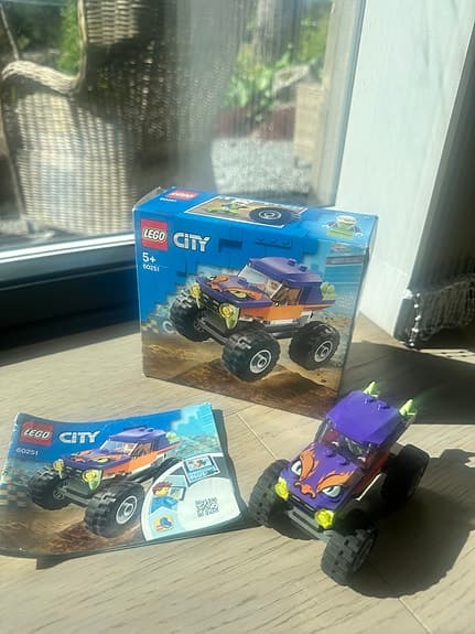 LEGO City monstertruck med instruktioner 60251