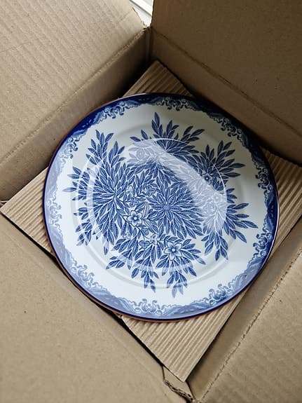 Rörstrand Ostindia Floris tallrikar, 4 st