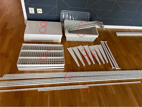 IKEA förvaringssystem