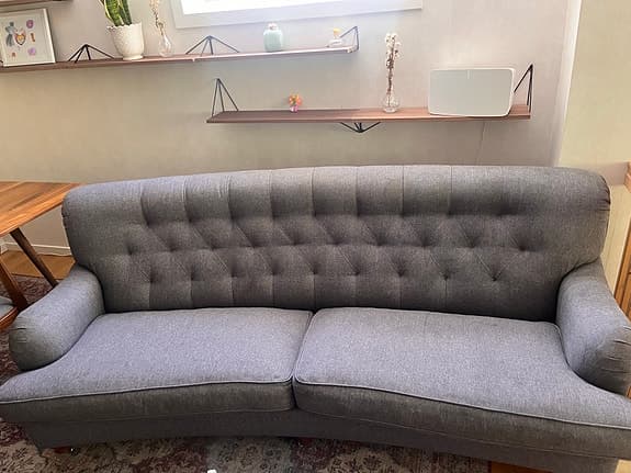 Stor Howardsoffa grå