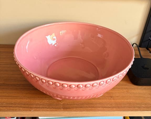 Fantasy Salladsskål Ø30 cm, Rosa