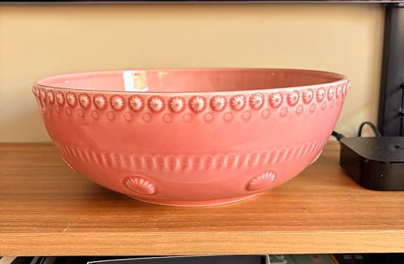 Fantasy Salladsskål Ø30 cm, Rosa