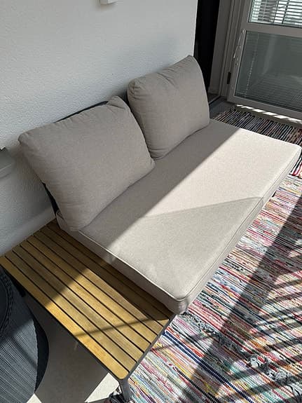 Balkongsoffa 2 sits