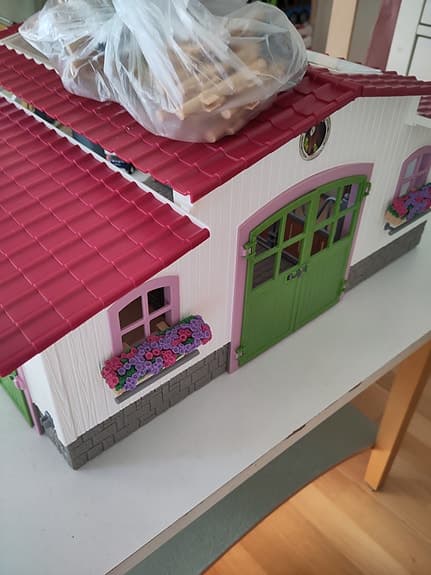 Schleich häststall leksaksstall