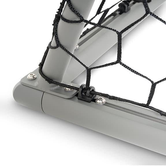 Stort fotbollsmål i aluminium