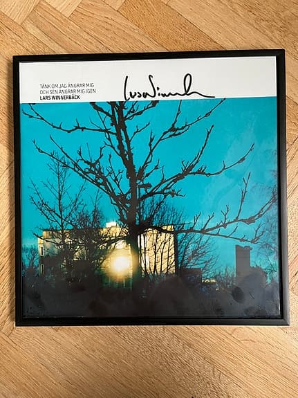 Lars Winnerbäck LP signerade och numrerade Limited edition