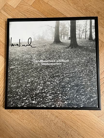 Lars Winnerbäck LP signerade och numrerade Limited edition