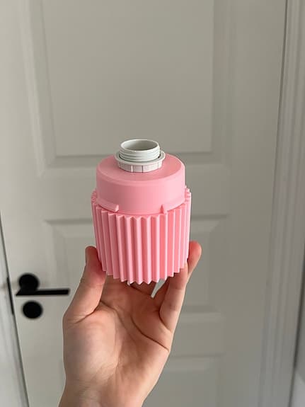 Rosa lampskärm + bas
