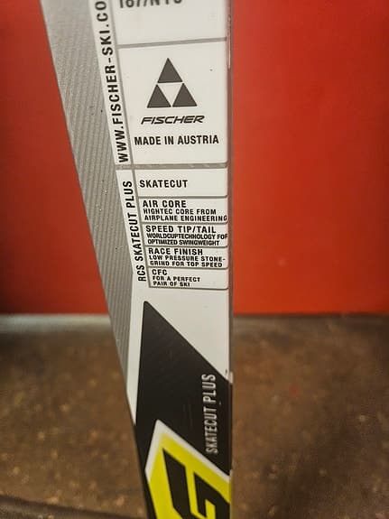 Fischer RCS Skatecut Plus skateskida 187 cm