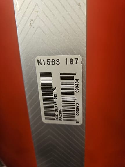 Fischer RCS Skatecut Plus skateskida 187 cm