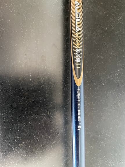 Cobra, trä 5:a och wedge. TaylorMade och Golf tools Sweden wedgar