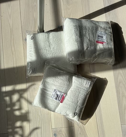 4 st. Vita Gardinpaket (2 x 130 cm x 250 cm)