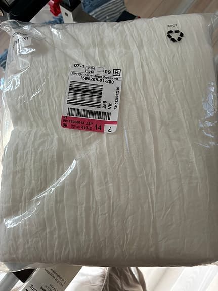 4 st. Vita Gardinpaket (2 x 130 cm x 250 cm)