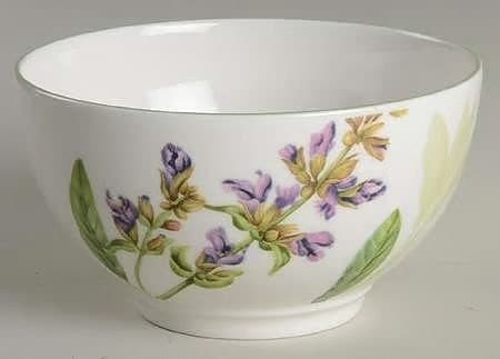 Villeroy & Boch skålar porslin med blommönster
