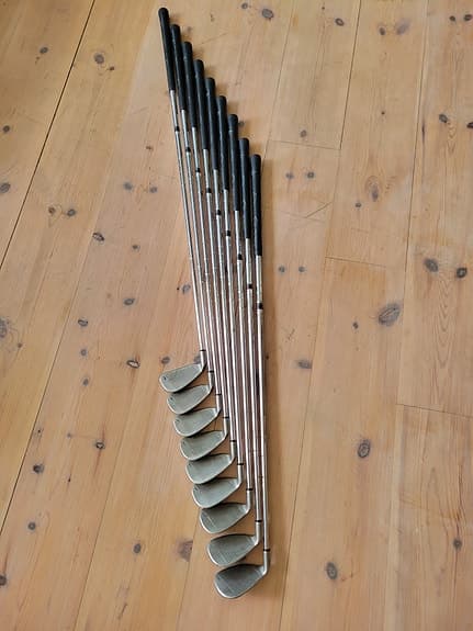 Golfklubbor järnset 3–S