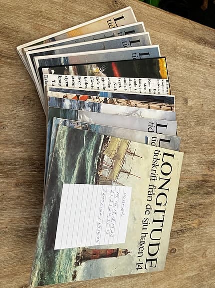 Longitude – tidskrift från de sju haven, tidningssamling