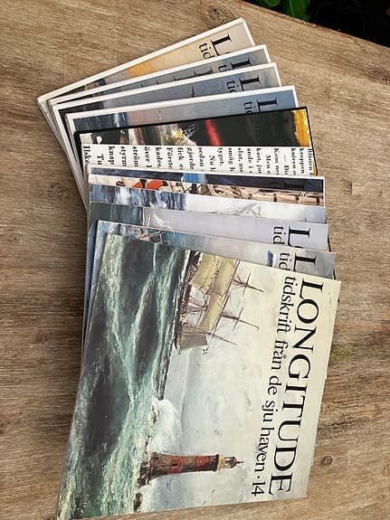 Longitude – tidskrift från de sju haven, tidningssamling