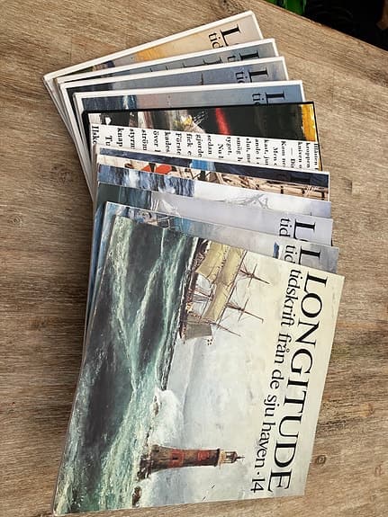 Longitude – tidskrift från de sju haven, tidningssamling
