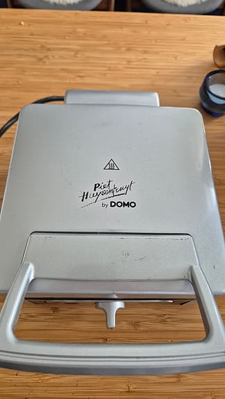 Domo våffeljärn för belgiska våfflor