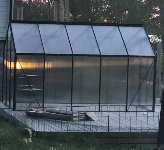 Växthus Vitavia Venus 6.2kvm