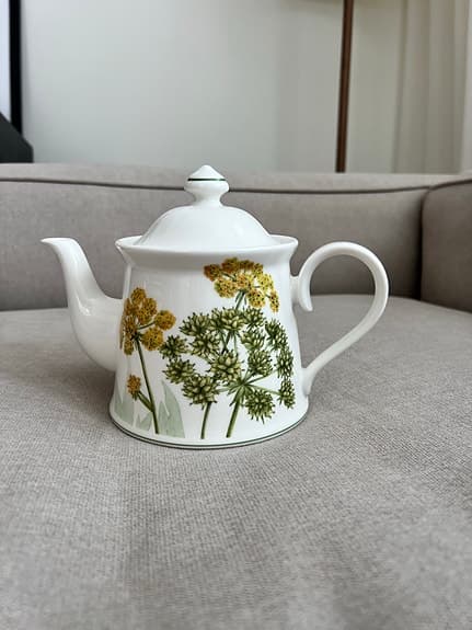 Villeroy & Boch tekanna porslin med blommönster