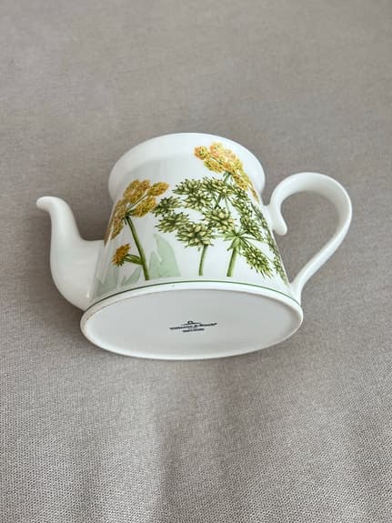 Villeroy & Boch tekanna porslin med blommönster
