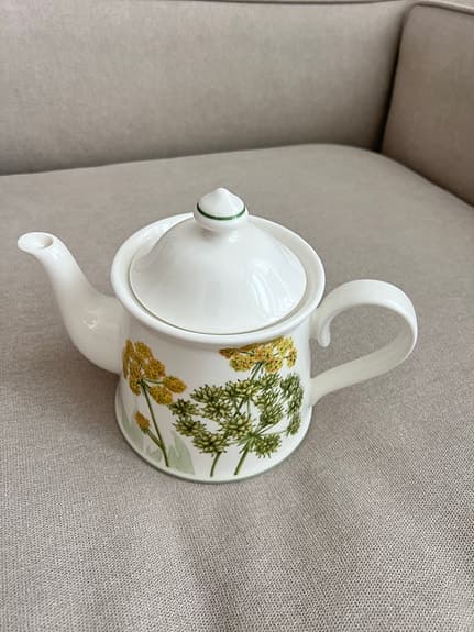 Villeroy & Boch tekanna porslin med blommönster