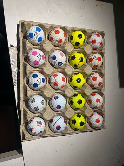 Callaway truvis/fotbollar - 20 st