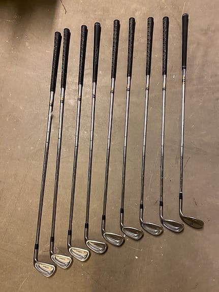 Titleist järnset och drivers golfklubbor